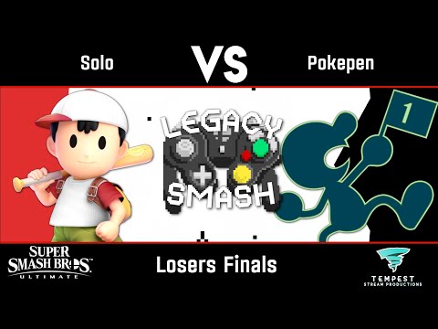 Solo (Ness) VS Pokepen (Game & Watch) - Losers Finals - Legacy Smash #19