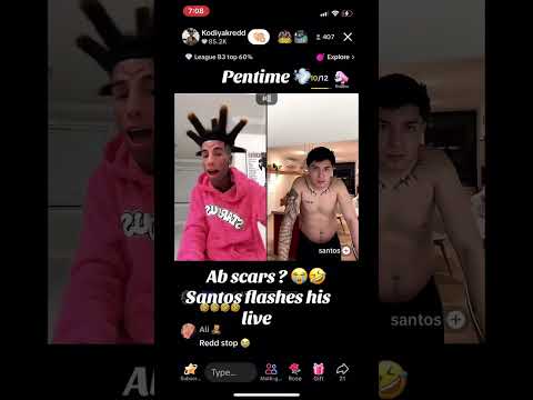 Chat are ab scars a thing? #ashtrevino #santos #kodiyakredd #abs #fit #gymlife #gains #bulking #gym