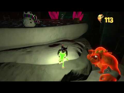 How to get through Gloomy gem grotto Yooka-Laylee