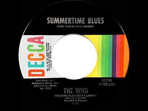 1970 HITS ARCHIVE: Summertime Blues - The Who (stereo 45)