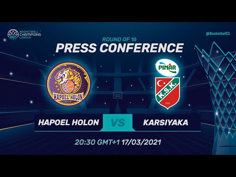 Hapoel Unet-Credit Holon v Pinar Karsiyaka - PC | Basketball Champions League 2020/21