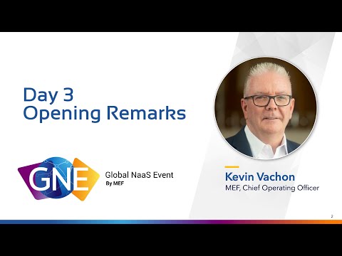 MEF GNE | 4 October | Opening Remarks