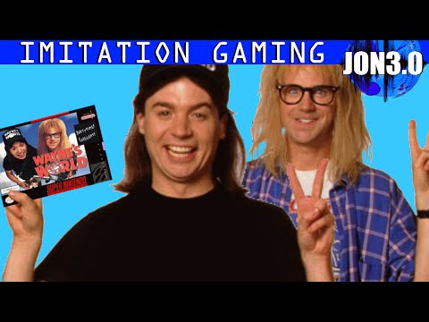 WAYNE & GARTH play WAYNE'S WORLD (IMITATION GAMING)