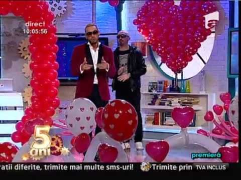 Alex Velea & Cabron - Fantezii @ Neatza cu Razvan si Dani (14.02.2013)