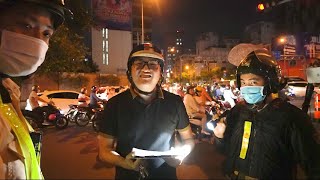 Young man argued with Saigon traffic police during alcohol test and the ending
