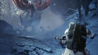 モンスターハンターワールド：アイスボーン　新モンスターバフバロ登場シーン！