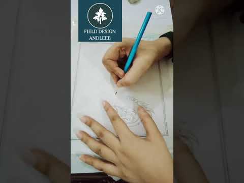 Letter "A" designed by Andleeb Aslam Comment the first letter of your name