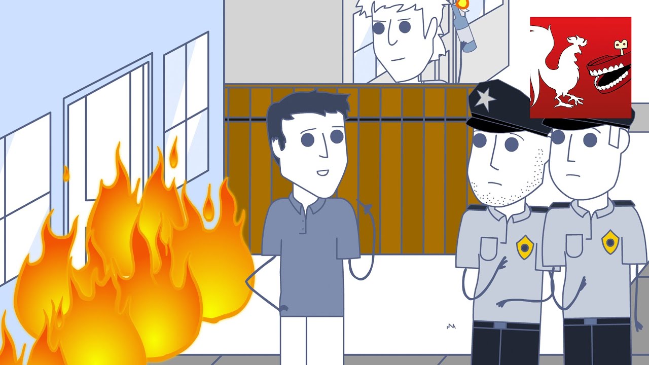 Rooster Teeth Animated Adventures - The Burglar and The Fire