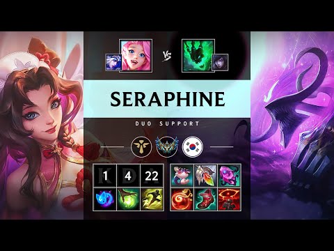 Seraphine Support vs Thresh - KR Challenger Patch 25.07