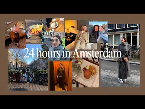 24 Hours in Amsterdam 🚲 | Estée Lalonde