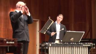 Johan Bridger, Vibraphone & Henrik Svitzer, Flute. 