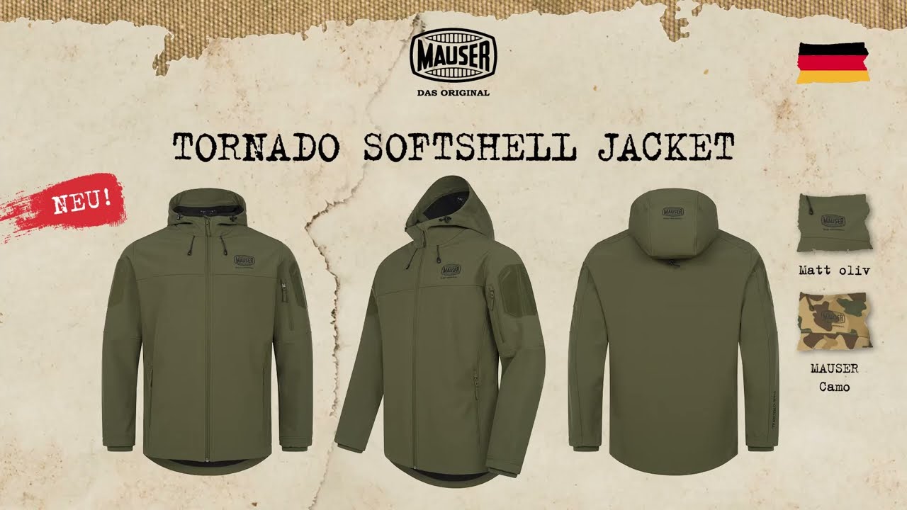 MAUSER Tornado Softshell Jacket 