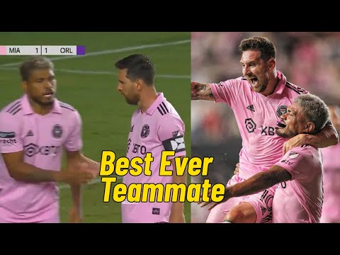 Lionel Messi's incredible gesture of humility with his teammate against Orlando City
