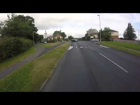 YK13MRY - MGIF close pass, with speed bump for interest