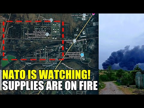 A huge fire broke out at Halychyna Oil Refinery Lvov region