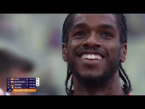Men's 4×400m Relay Round 1 Full Heats |European Athletics Championship 2022 |Munich |19th Aug 22 |