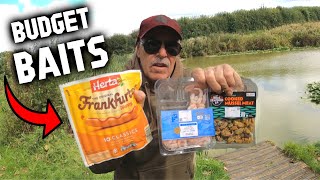 BUDGET FISHING BAITS - Are these the Top 3 Supermarket Baits?