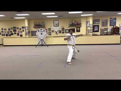 Kihon Kata Sandan-Bo