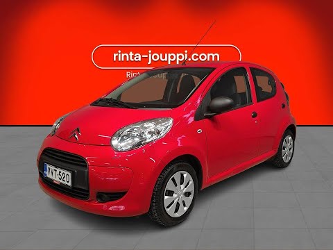 Citroen C1 City 5ov-Todella vähän ajettu yksilö, juuri huollettu, ilma