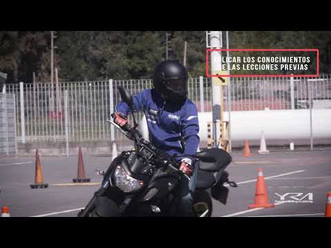 Academia de manejo Yamaha - Lección 8 - Slalom y Zig Zag