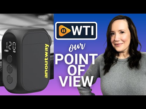 Tiny Pump Bike Pump with Gauge Portable Ultra-Mini 120PSI Electric Bicycle Pump Type-C Rechargeable Battery - WTI product video review