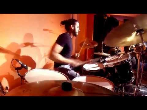 Jardín de la Croix - Talking with Planets "Studio Live" - Drum cam - Israel Arias