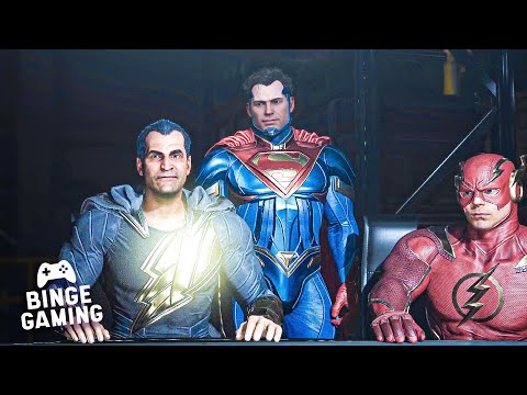 Black Adam Joins the Justice League Scene (4K ULTRA HD)