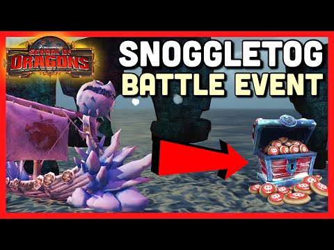 SO MANY COOKIES! | Snoggletog Battle Event Overview [Tips & Tricks] - School of Dragons Gameplay
