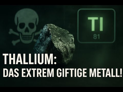Thallium: Das extrem giftige Metall!