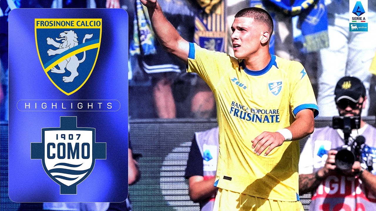 Calò e Kvernadze Affondano il Como | FROSINONE-COMO | HIGHLIGHTS | SERIE A ENILIVE 2026/27