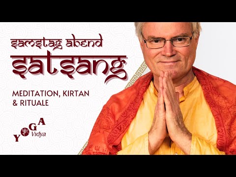 Samstagabend-Satsang mit Sukadev "Herz zu Herz" - Yoga Vidya Live, 06.12.2025, 20:00 Uhr