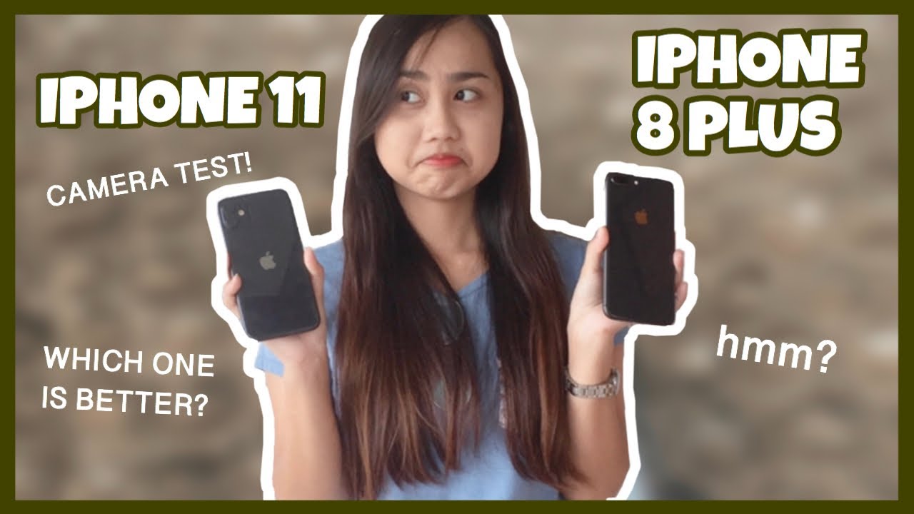IPHONE 11 VS. IPHONE 8 PLUS + CAMERA TEST! (Comparison) (Review) Philippines