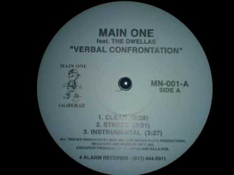 Main One - featuring The Cella Dwellas   Verbal Confrontation Nick Wiz Production 199x