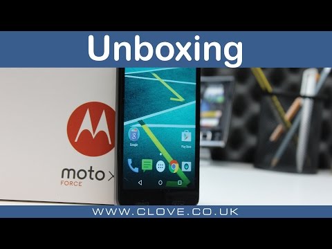 Motorola Moto X Force Unboxing