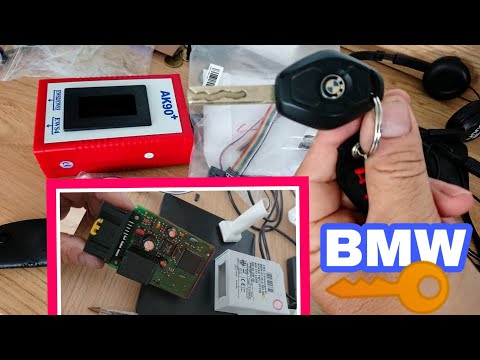 Hacer LLAVE Coche BMW Arrancar, abrir y cerrar con AK90 y codificar (inmovilizador y centralizado)
