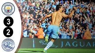 Manchester City City vs QPR Premier League 3-2 2011/2012 Full Highlights HD