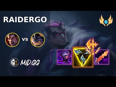 MID.GG: [ RaiderGO ] Darius TOP vs Rumble | KR CHALLENGER | LOL Season 2025
