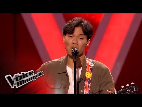 Khongor.B - "Thinking Out Loud" - Blind Audition - The Voice of Mongolia 2018