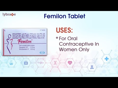 Femilon desogestrel tablets, packaging type: strip