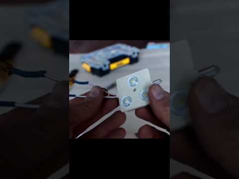 Luce di cortesia fai da te #shorts