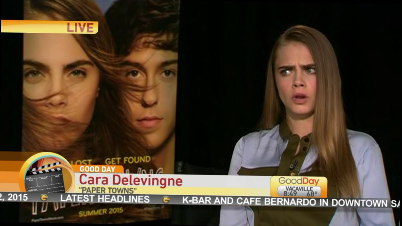 Cara Delevingne Talks About 'Paper Towns' thumnail