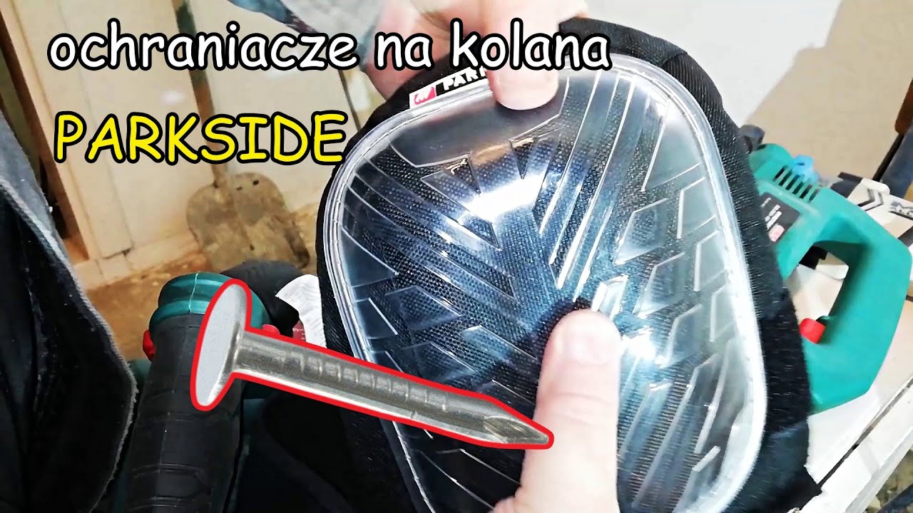 Ochraniacze na kolana PARKSIDE to dobra ochrona przy pracach domowych ,odporne na przekłucia.