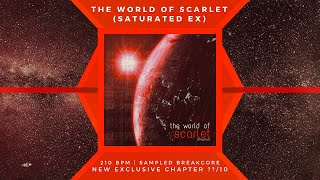 Cover art for the world of scarlet (saturated ex.)
