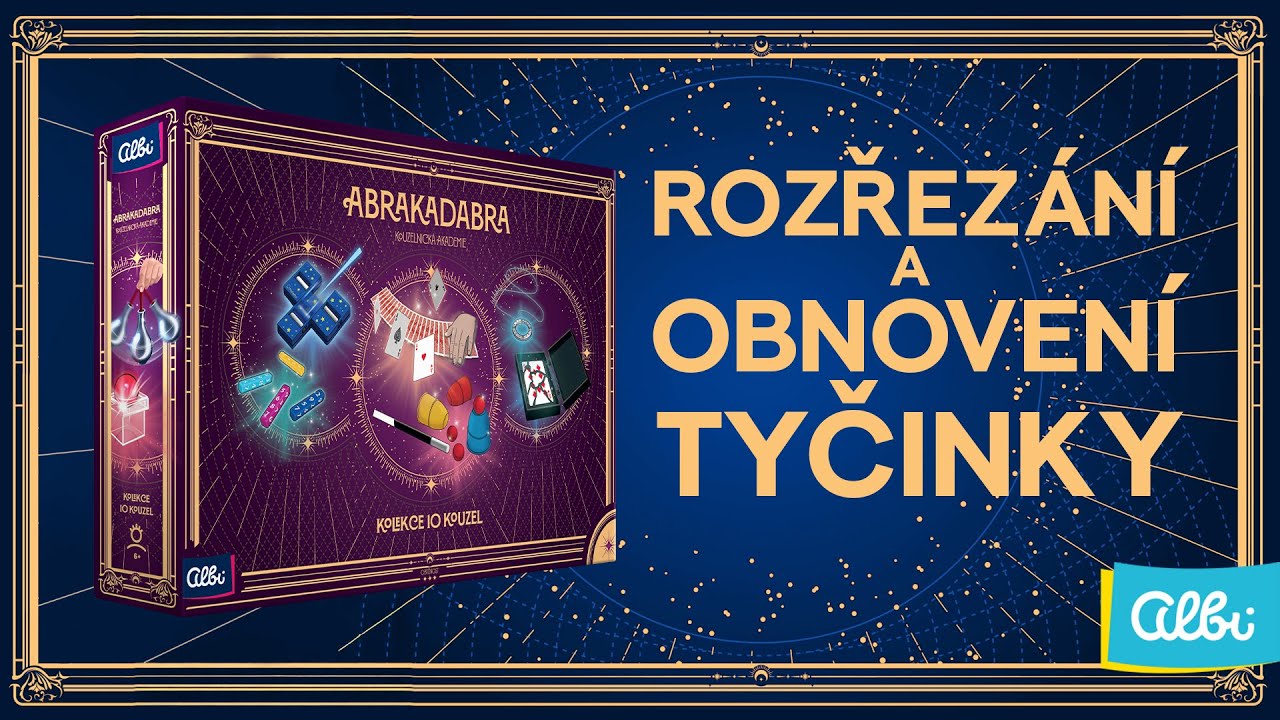 Kouzelnická akademie - Rozřezání a obnovení tyčinky - videonávod