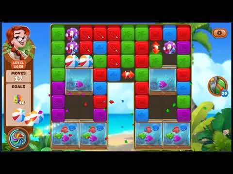 Lost Island Blast Adventure Level 1489 - NO BOOSTERS 🏝️ | SKILLGAMING ✔️