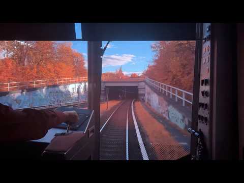 Berlin U-Bahn - Cab Ride on the U5 from Hönow to Biesdorf-Süd in the H01