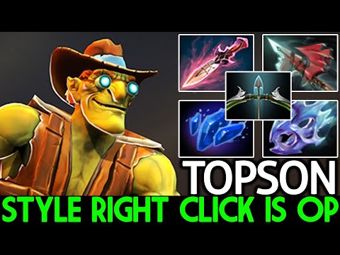 TOPSON [Batrider] Style Right Click is OP Epic Cancer Build Dota 2