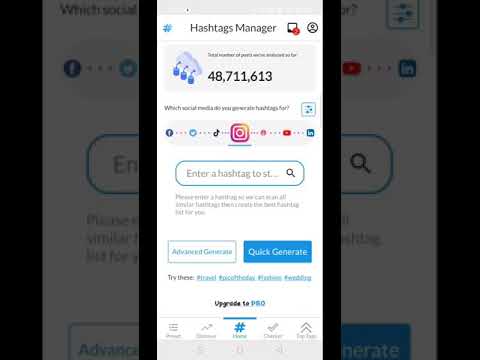 Hashtag का बाप |Instagram Hashtags Manager|#shorts |#hashtags