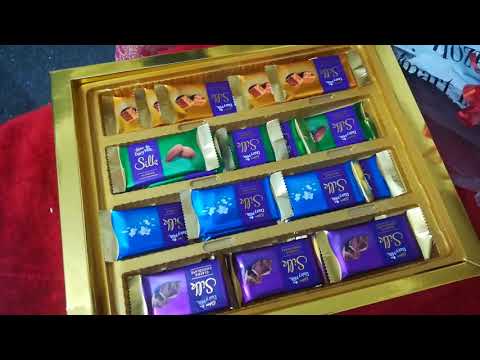 Cadbury Dairy Milk Silk Miniatures Chocolate Gift Pack Unboxing🍫🍫🍫