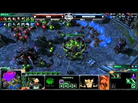 MLG 2011 Lve Stream MarineKingPrime (T) vs EGIdrA (Z) Game 2